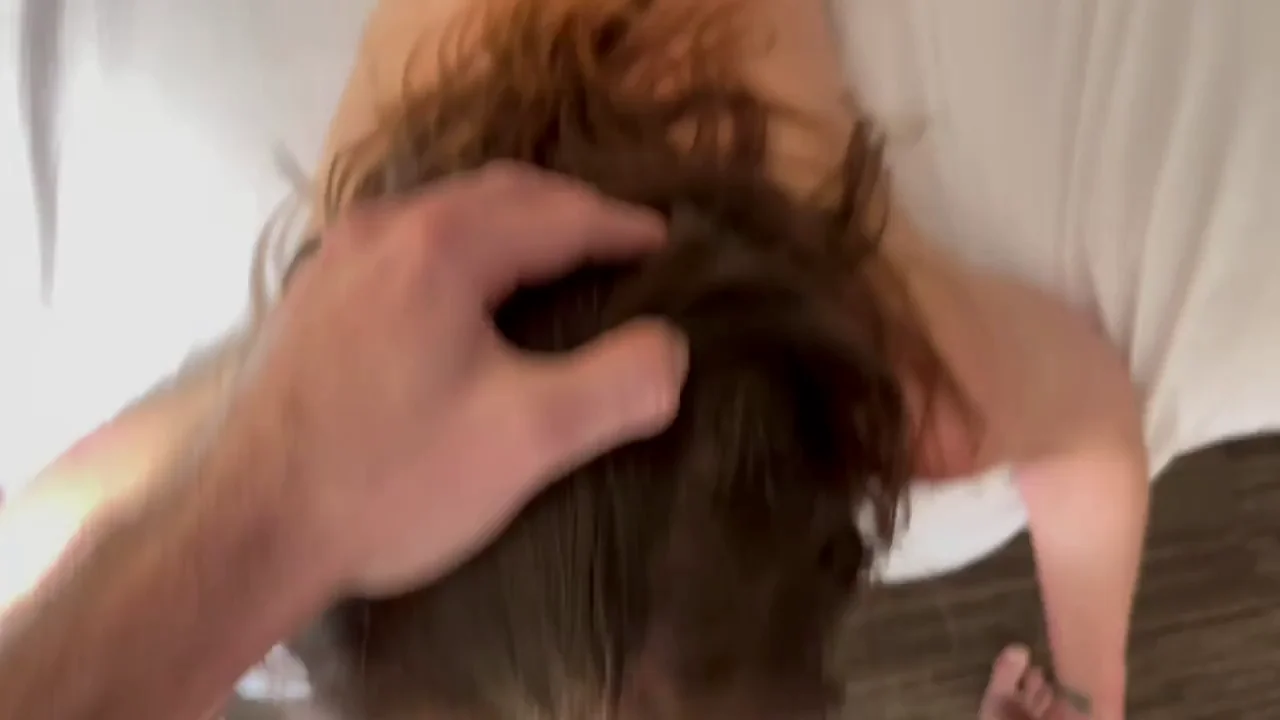Throwback to fucking this stunning wife while her husband keeps her throat nice and full. Made sure to keep her ass nice and red while I was behind her 😁.