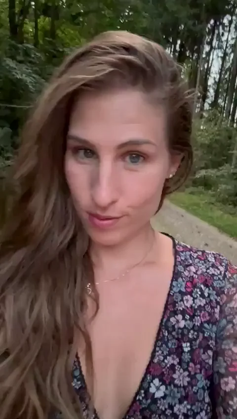 Special Fuckdoll Forest Walk 🥵🌿👗