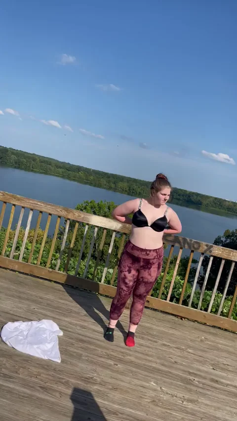 Stripping Naked At A Public Pier ðŸ™ˆ