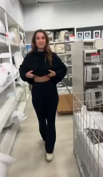 POV: shopping with your horny step sis
