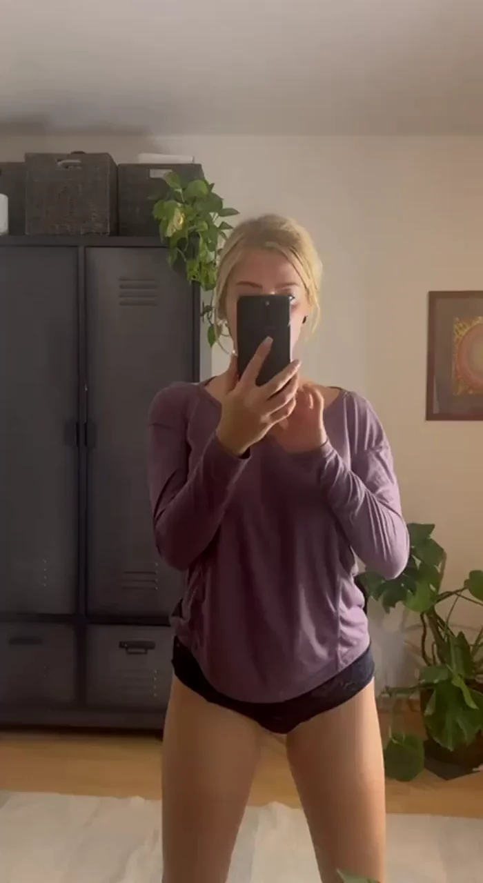 Busty Petite Teen's Big Tit Transformation Tease 💦🍒