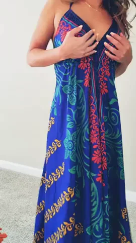 Not much under my dress