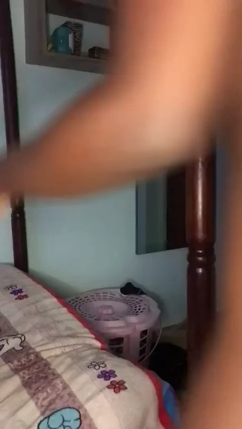 Hot Young Ebony Slut Shows Off Her Juicy Phat Ass