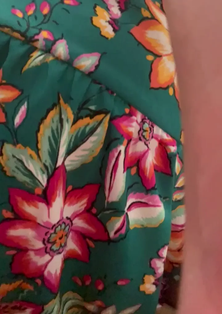 Sundress Tease: Hot Asian Chick Flashes Juicy Pussy and Phat Ass