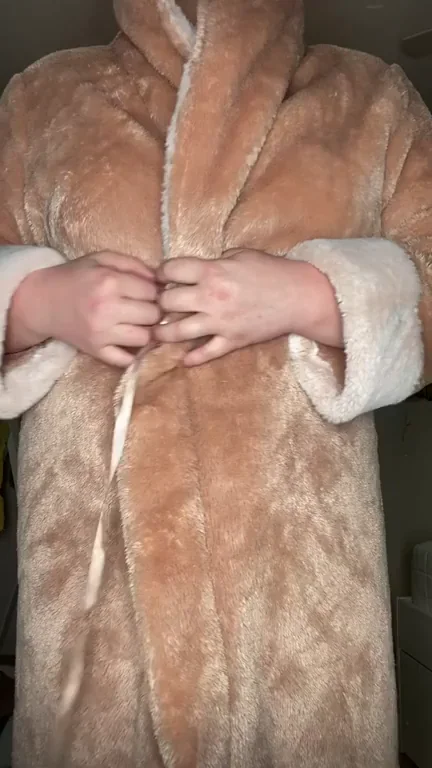 Thick Tease: What's Hiding Under That Fluffy Robe?