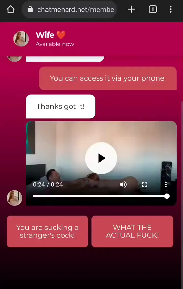 Wife cucks you on camera [Part 2]