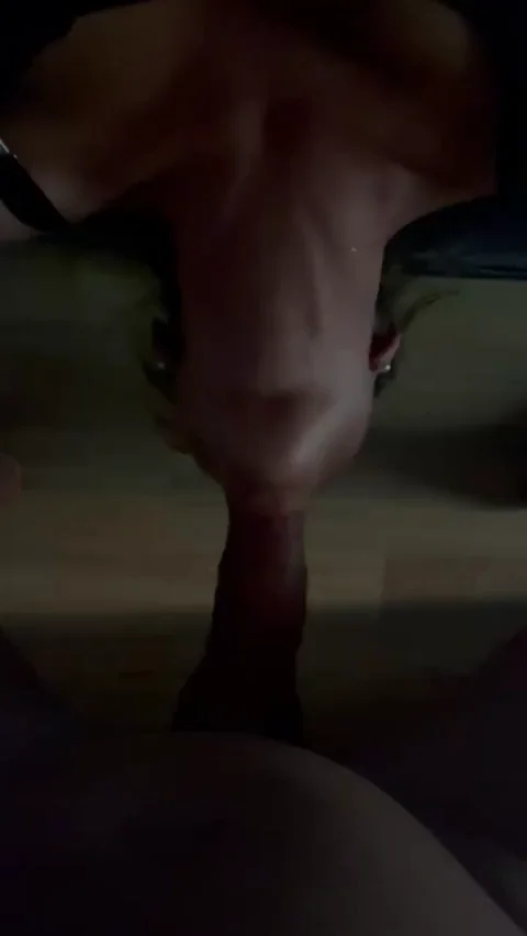 Amateur Busty Wife Slurps Cock Like a Pro in POV